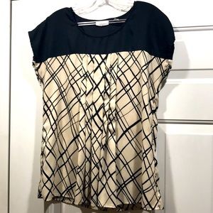 Pleated blouse